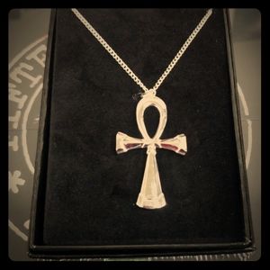 Death Ankh Necklace